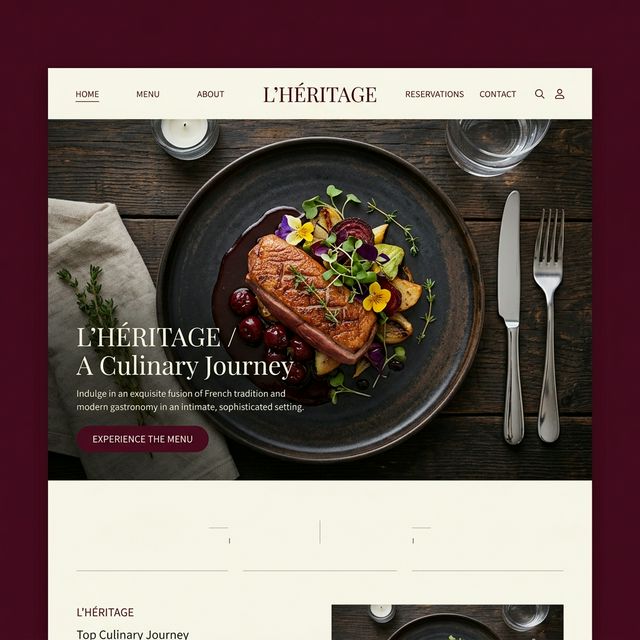 Template Gastronomie